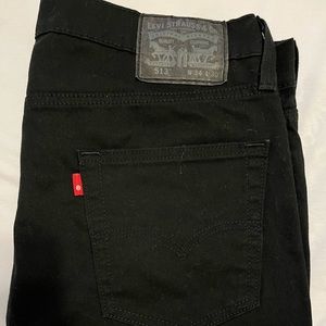 Levi’s 513 Black Mens Jeans